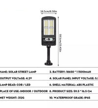 Lampa Solara W755-4