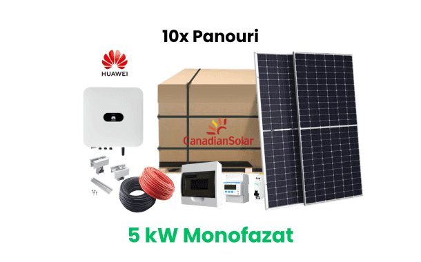 Sisteme Fotovoltaice pentru Companii 9 5 kw huawei mono