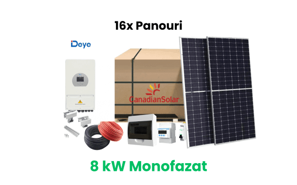 Sisteme Fotovoltaice pentru Companii 2 8kw deye mono