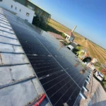 Sistem fotovoltaic 43 kW cu 92 panouri TCL 465W si invertor 50 kW, montat in judetul Dambovita