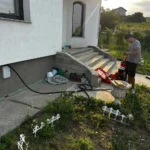 Sistem fotovoltaic complet 6 kW cu invertor Deye 8 kW monofazic hibrid si acumulator 16 kWh, montat in Iasi