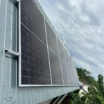 Sistem fotovoltaic 7 kW cu 14 panouri Ulica 500W, invertor Deye 6 kW si baterie Deye 16 kWh, montat la Mircea Voda, Braila