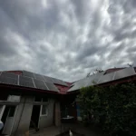 Sistem fotovoltaic 9 kW montat la Balteni, judetul Vaslui