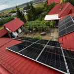 Sistem fotovoltaic 9 kW montat la Balteni, judetul Vaslui
